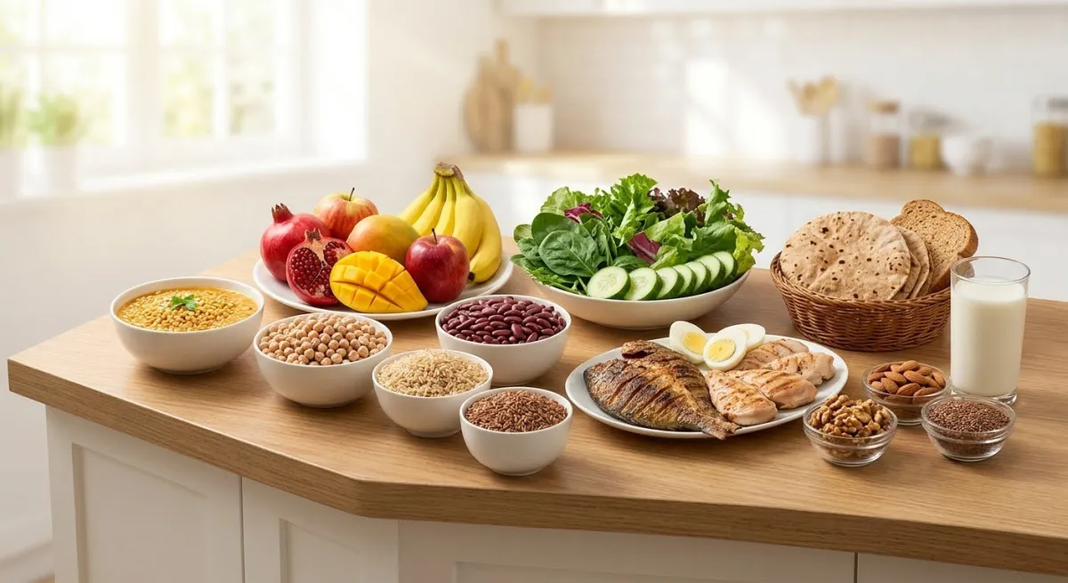 Digestive system and nutrient absorption from food