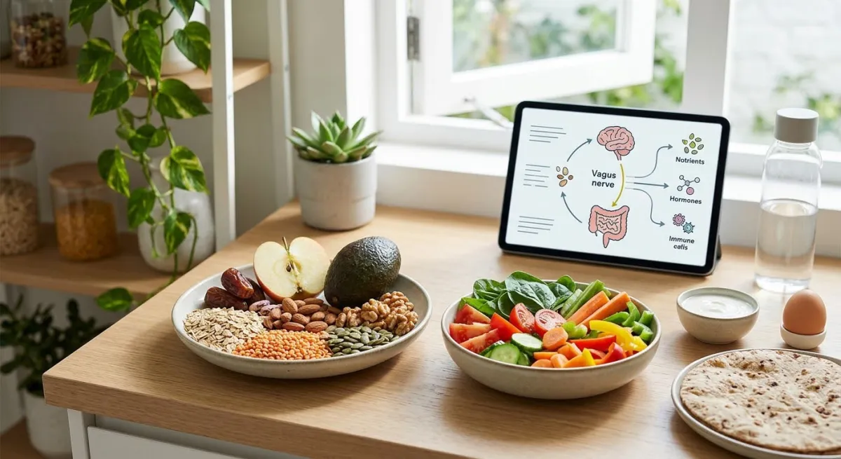 Healthy foods and the gut-brain connection